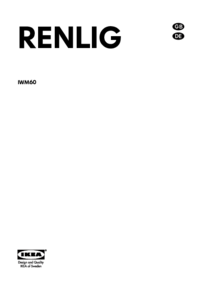 Um das Dokument anzuzeigen IKEA RENLIGWM Bedienungsanleitung